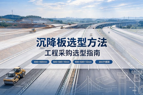 浦北沉降板选择方法