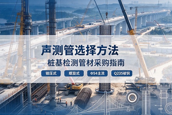 浦北声测管选型标准