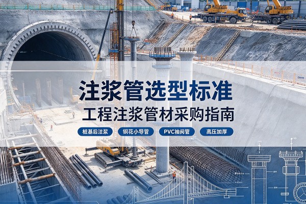 浦北注浆管选型标准